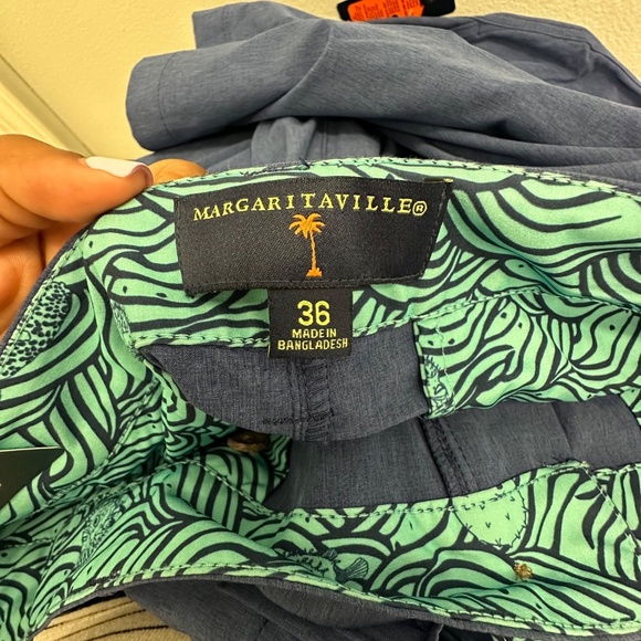 Margaritaville Twilight Blue Quick Dry UPF 30 Shorts - Picture 9 of 10